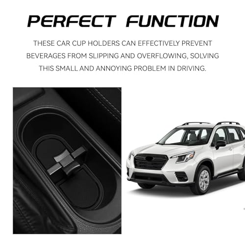Divisor para portavasos Subaru Forester 2014-2022 y más miniatura 4
