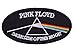 Produktbild Patch Pink Floyd Oval Dark Side Moon 10 x 5 cm Aufnäher zum Aufbügeln, Rock Roll, Pink, Einheitsgröße
