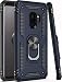 Galaxy S9 Case,ZADORN 15ft Drop Tested,Military Grade Heavy Duty Armor Protective Cover with Hard PC and Soft Silicone Kickstand Phone Case for Samsung Galaxy S9 (Small Size 5.8") Blue