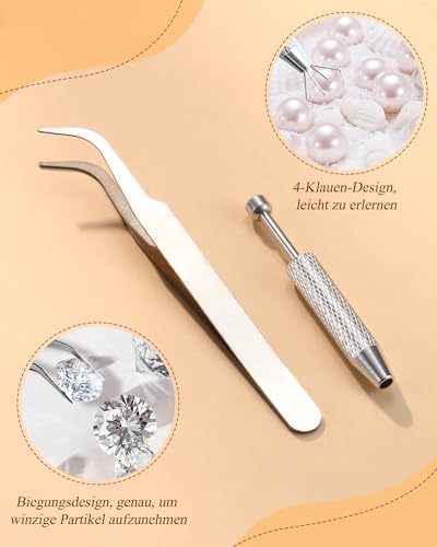 LOLIAS 16G 18G Piercing Taper Insertion Piercing Kugel Aufdreher Piercing Nadeln Edelstahl Piercing Set Selber Stechen für Ohr Nase Lippe Bauch