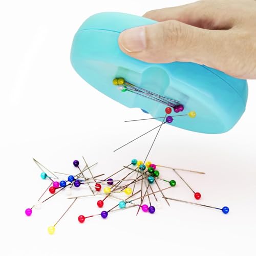 Image of Sizobi Magnetic Organizer for Sewing Pins, Quilting Pins, Bobby Pins, and Paper Clips - Blue (pins not Included)
