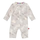 Magnetic Me Classic Magnetic Coveralls | Silky Soft Modal Fabric | Doeskin Tan | 6-9 Months