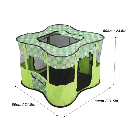 Tenda Dobrável Respirável para Animais de Estimação, Caneta de Exercícios para Cães e Gatos, Sala Es