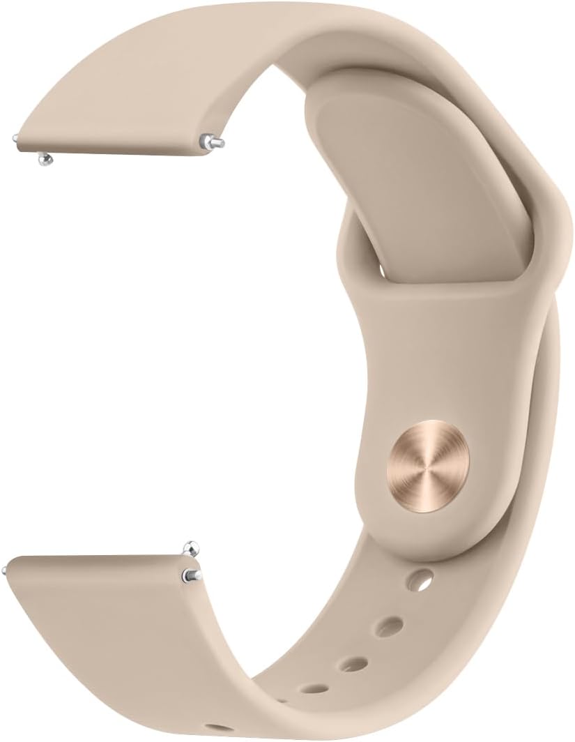 Meliya Silicone Band Compatible with IDW13,IDW16,IDW19 Smartwatch Bands, 22mm Soft Silicone Quick-Release Sport Replacement Bracelet Straps for Fitpolo/Woneligo W3 Smartwatch Bands