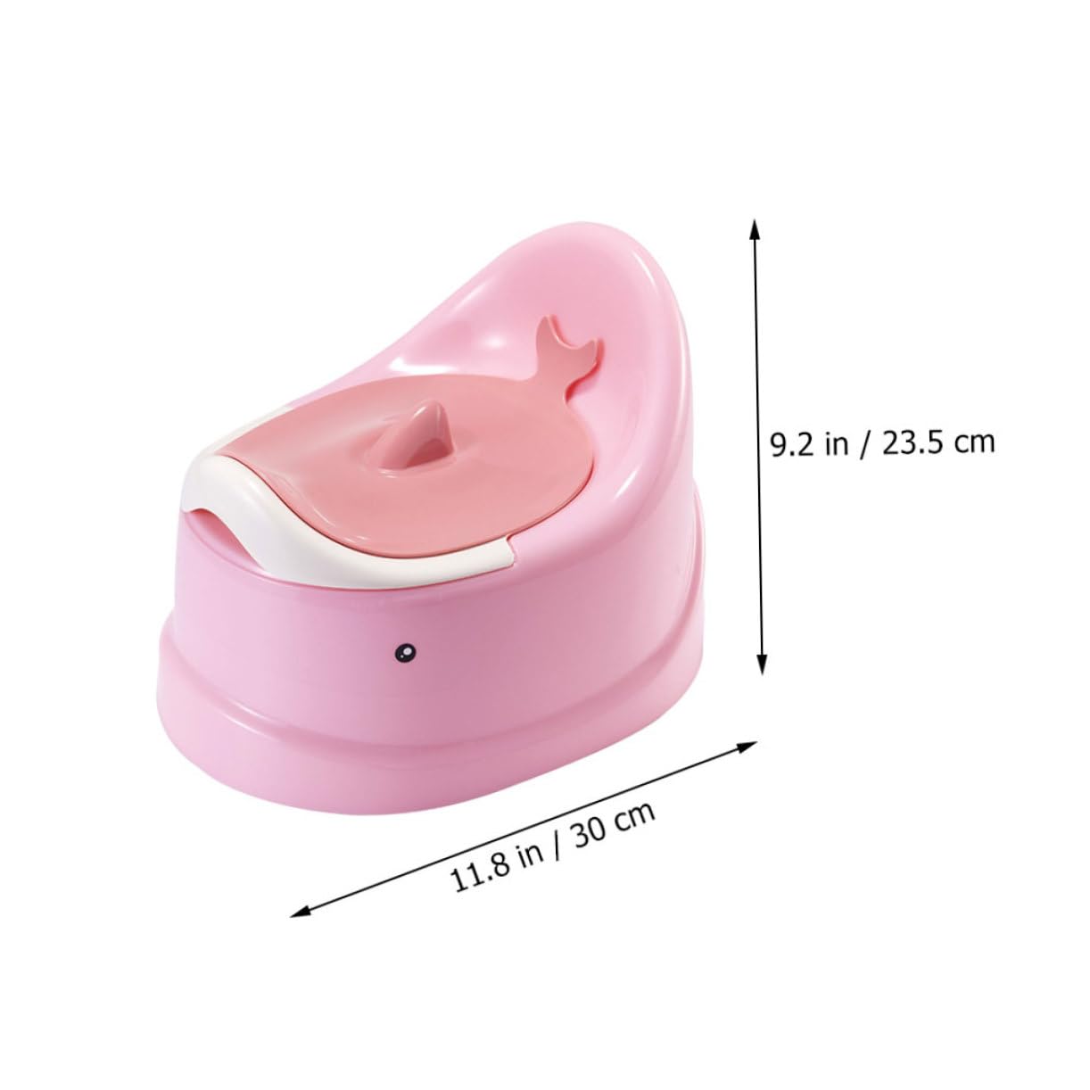 Asiento de Inodoro para Niños Rosa Pp, Orinal Portátil de Entrenamiento
