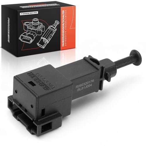 Frankberg Interrupteur de feu stop manuel pour A2 A3 TT Galaxy A-l-h-a-m-b-r-a Arosa Cordoba Ibiza Leon Toledo II Fabia I Octavia B-o-r-a Caddy Golf IV Lupo V New Beetle Polo Transporter 1995-2015