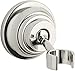Kohler K-10599-SN Bancroft Wall-Mount Handshower Holder, Vibrant Polished Nickel