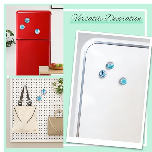 12 Imánes Decorativos de Vidrio Constelación miniatura 4