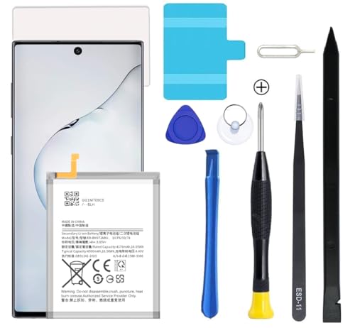 Dymicbit Galaxy Note 10 Plus Battery,Upgraded 2025 New Battery Replacement for Samsung Galaxy Note 10 Plus N970 N970V N970A with Professional Replacement Tool Kits