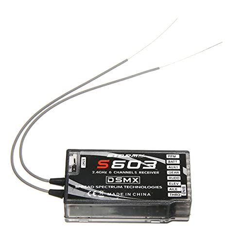 Receptor S603 2,4G 6CH RC Compatible Con JR JR12X Spektrum DSM X DSM2 - Foto 4