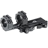 UTG Integral 1' Offset QD Ring Mount, 2 Top Slots, 100mmBase