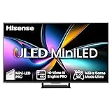 Hisense TV 65" Mini-LED 165Hz 4K 2025 65U72Q PRO, Smart TV VIDAA U9 con 1000+APP, Dolby Vision IQ, HDR 10+ Adaptive, 165Hz Game Mode Ultra, Dolby Atmos 2.1.2 con Subwoofer, Alexa Built-in, 65''