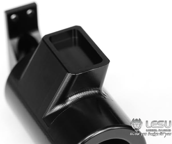 TOUCAN RC HOBBY LESU Parts Metal Air Filter for Handmade DIY for Tamiya 1/14 RC Tractor Semi Truck Car Model