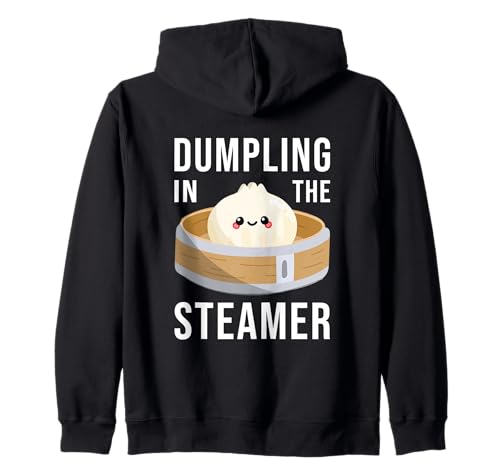 Respect The Dumpling Appreciation Foodie Culinary Humour Sweat à Capuche
