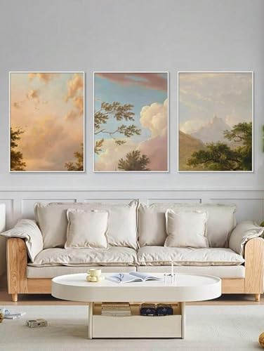 Impression sur toile pour illuminer une chambre sombre paysage ciel