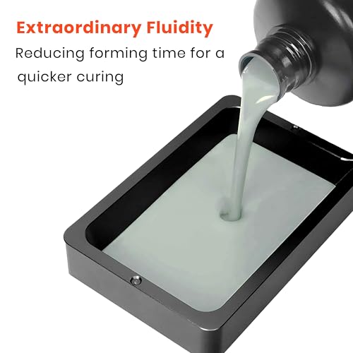 Image of Itech Premium Standard 3D Printer Resin - (Grey) 1000g High Precision UV Curing Photopolymer for LCD & DLP Printers Low Odor, Fast Curing, Exceptional Detail.