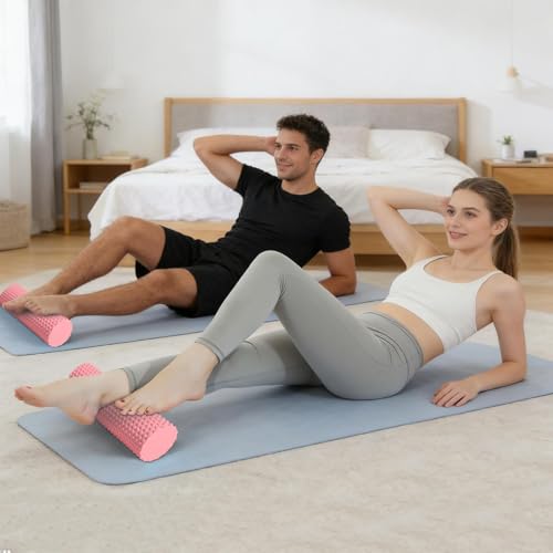 Rodillo de espuma para pilates, yoga y masaje de espalda en casa 3