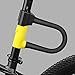 ZECHAO Bike U-Shaped Lock,Anti-Theft Safety Motorcycle Scooter Cycling Lock Mountain Road Bike Wheel Lock 2 Keys Bike Accessories Anti-Theft Lock