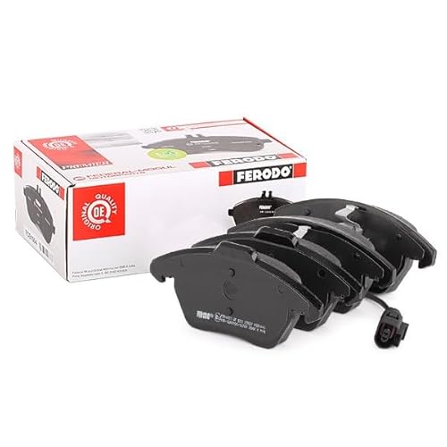 Ferodo Kit Pastiglie Freni Anteriore Con Contatto Segnalazione Usura Senza Accessori FDB1641 - 2