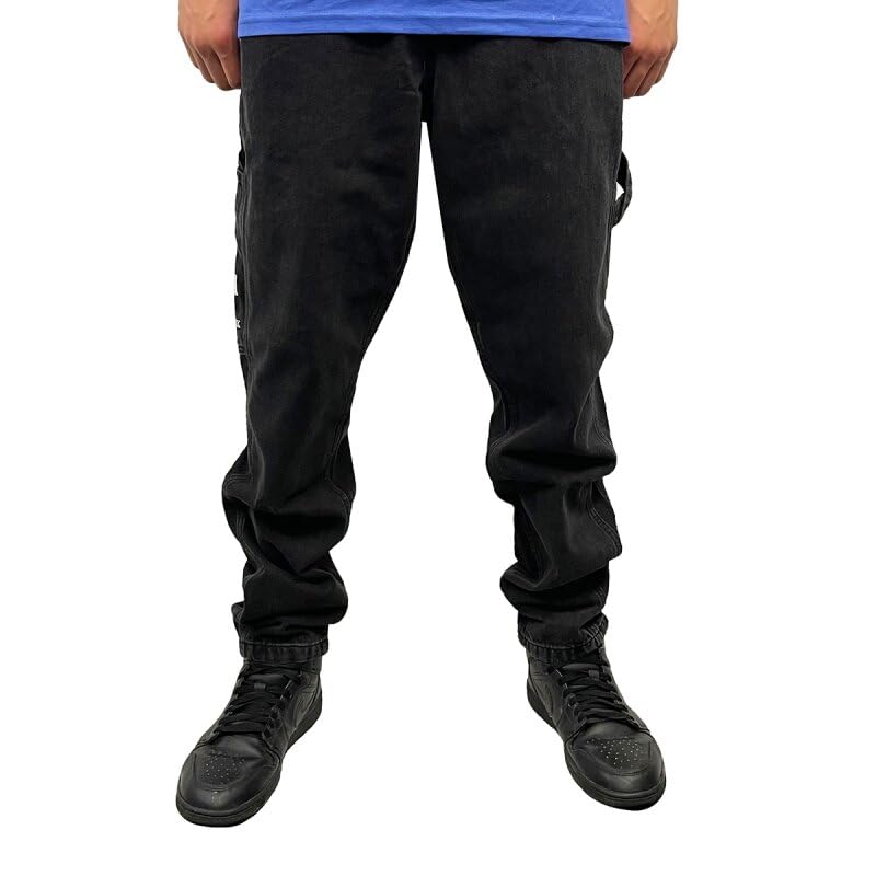 Karl Kani Small Signature Tapered Jeans Herren Hose Vintage Rinse Blue L