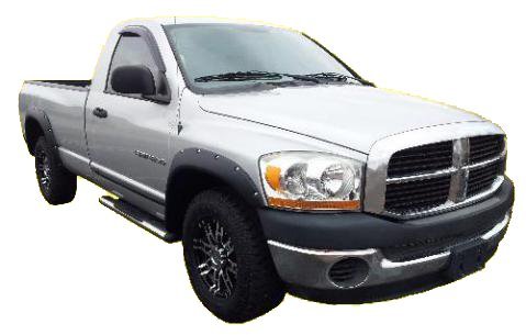 Autorestylers Rivet Style Pocket Fender Flares For 2002-2008 Dodge Ram #TOP6