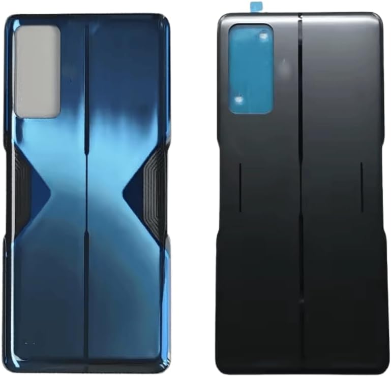 YOOOKOOO Compatible Rear Back Cover for Xiaomi Redmi K50 Gaming – Battery Door Housing Replacement Part (Blue no Lens)