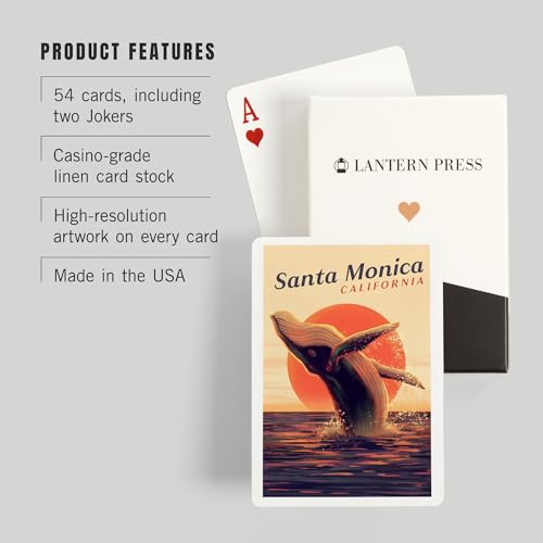 Baraja de Póker Santa Monica, 52 Cartas miniatura 3