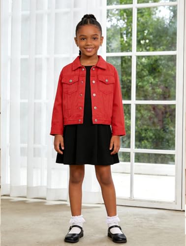 Image of Cromoncent Toddler Denim Jacket for Boys Girls