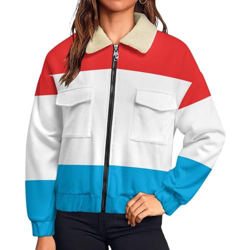 Veste polaire femme Luxembourg chaude et zippée pour stopper le froid