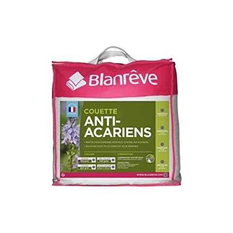 blanrêve ctphyvd001420 Dust Mite Light Duvet 140 x 200 cm Polyester White Cover