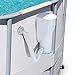 Summer Waves SkimmerPlus P53FX1500 1500GPH Above Ground Swimming Pool 120V GFCI Skimmer Filter Pump System with 1.25
