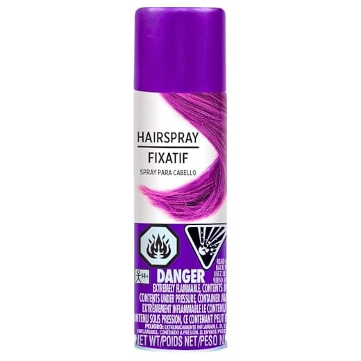 Amscan Hair Spray, Party Accessory, Purple, 3 oz.