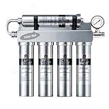 Wasserreiniger aus Edelstahl 304, 5 Stufen, direktes Trinkwasserfiltersystem, Haushalts-UF-Membran-Wasseraufbereitungsmaschine