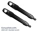 Lcyolada Pair of Exterior Door Handles Front Drive & Passenger Side for Hyundai Accent 2006 2007 2008 2009 2010 2011, Replaces 80700 80699 826601E050,Black