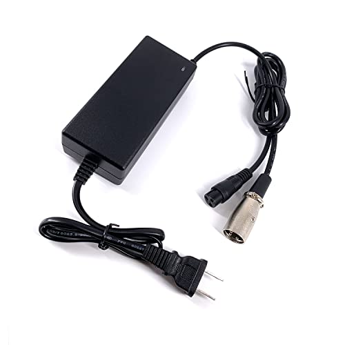 24V29.4V1.5A2A 3 Prong 3-Pin Xlr Connector Battery Power Charger For Razor Go-Go Elite Traveller Plus Hd Us, Ezip Mountain Trailz, Jazzy Power Chair Charger, Pride Mobility #TOP2