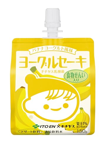 伊藤園 チチヤス ヨーグルセーキ バナナヨーグルト風味 150g×30本 パウチ