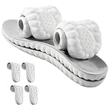 Plantilla Ortopedica Masajeadora Deportiva Almohadilla Gel Descanso Apoyo Modelo 4D | 2 Pares (26-27cm)