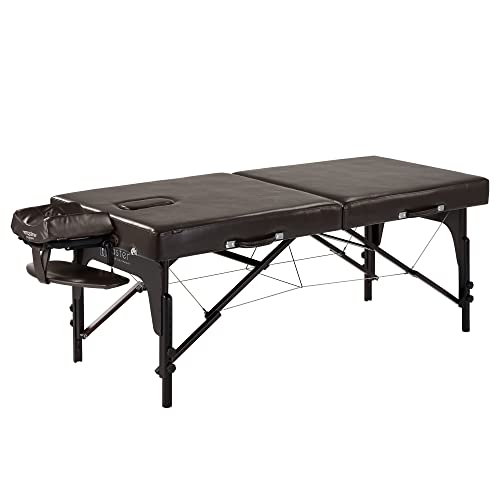 Master Massage Supreme Lx Portable Massage Table Package, Brown