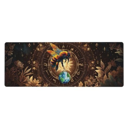 Tapis de souris gamer 80x30 cm idéal pour le télétravail et le jeu à la maison