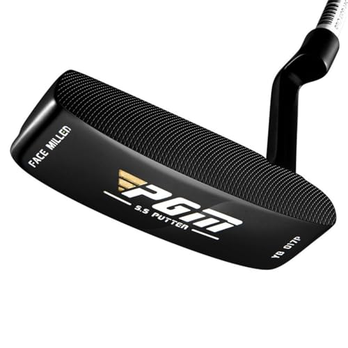 Rechte Hand Golf Blade Putter 34 Zoll Stahlschaft, 3 Grad Loft für Männer Frauen, beinhaltet Kopfbedeckung, Präzision Putting Club für Erwachsene