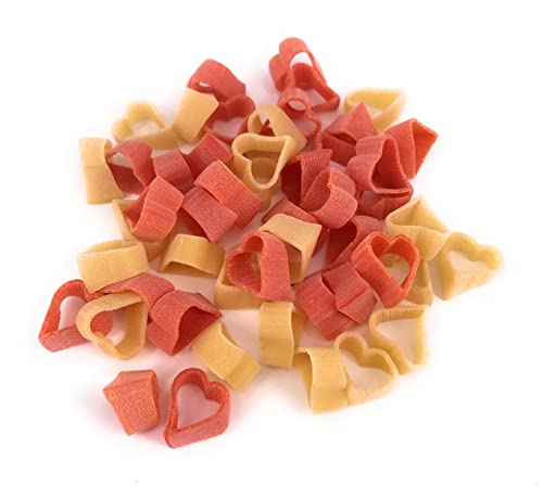 Balna Herz Nudeln Herznudeln Herzform, 250g Herzpasta Herzmotiv Pasta Hochzeit Hochzeitsnudeln Geschenk