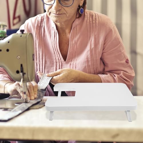 Gatuida 505a Sewing Machine Extension Table, Abs Expansion Board for Household Sewing Tool, White, 13. 77 X 9. 84 X 0. 78 Inch - Image 3