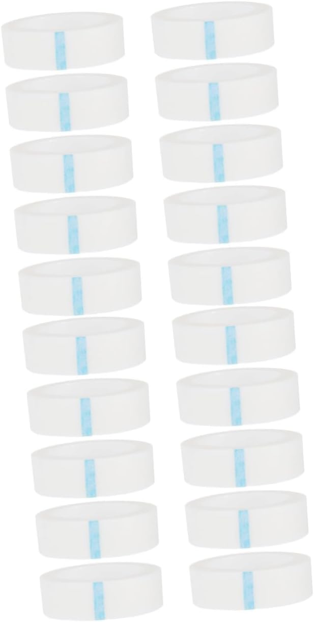 Baluue 20Pcs Eyelash Extension Tape Fake Eyelashes Set Lashes Tool Eyelash Tools Foam Glue Eyeshadow False Eyelashes Adhesive Adhesive Eyelash Tapes – Fabric