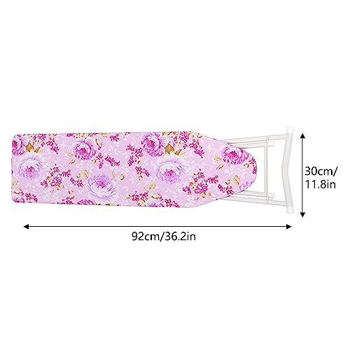 USA Space Saver Ironing Board, 36\"x12\", Adjustable Height, Fold-Up, Lightweight - Thumbnail 7