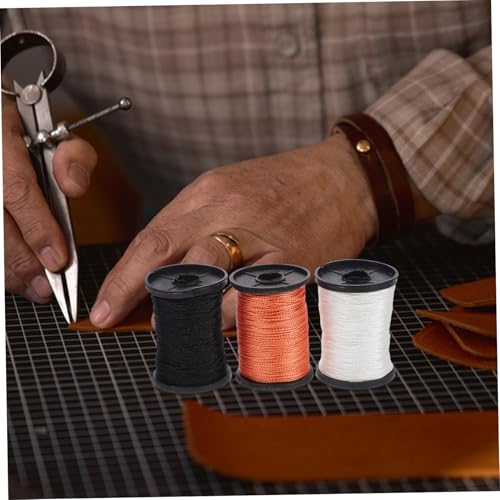 Hilo de coser a mano TEHAUX 3 rollos para cuero y lona miniatura 7
