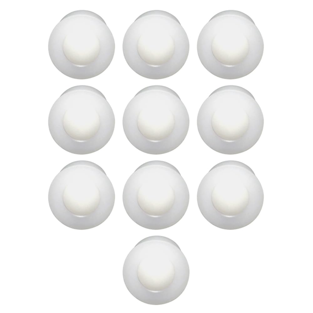 SagaSave 10 Ruedas de Rodamiento de Bolas de Transferencia 360 Grados, Mini Bolas de Nailon para Muebles