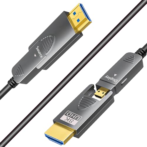 Câble micro HDMI vers HDMI 2.1 pour intégration murale TV et PS5