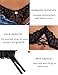 Avidlove Lace Underwear Panties For Women Rhinestone Cheeky Briefs Criss Cross String Hipster Underwear (Black, Small)