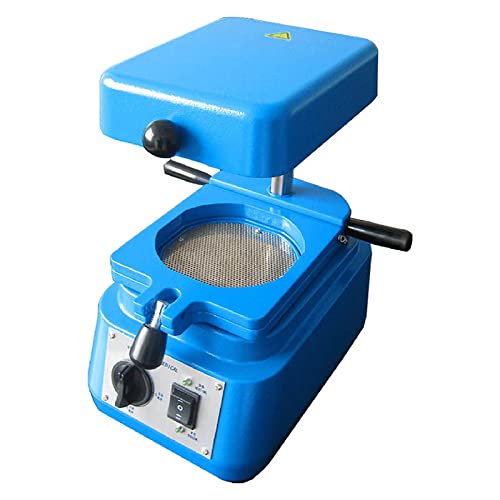 Máquina formadora de vacío Dental, Equipo de termoformado por Calor de Laboratorio de 550 W, sin Necesidad de Bolas de Acero, para Hacer su Propio Kit de dentaduras postizas, Ideal para ensayos clín