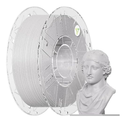 ⚡ Creality Hyper PLA RFID Marble Filament 1.75mm 1KG, Realistic Stone-Like PLA 3D Printer Filament with RFID, High Speed 30-600mm/s, Natural Marble Texture Filament for Most 3D Printers
